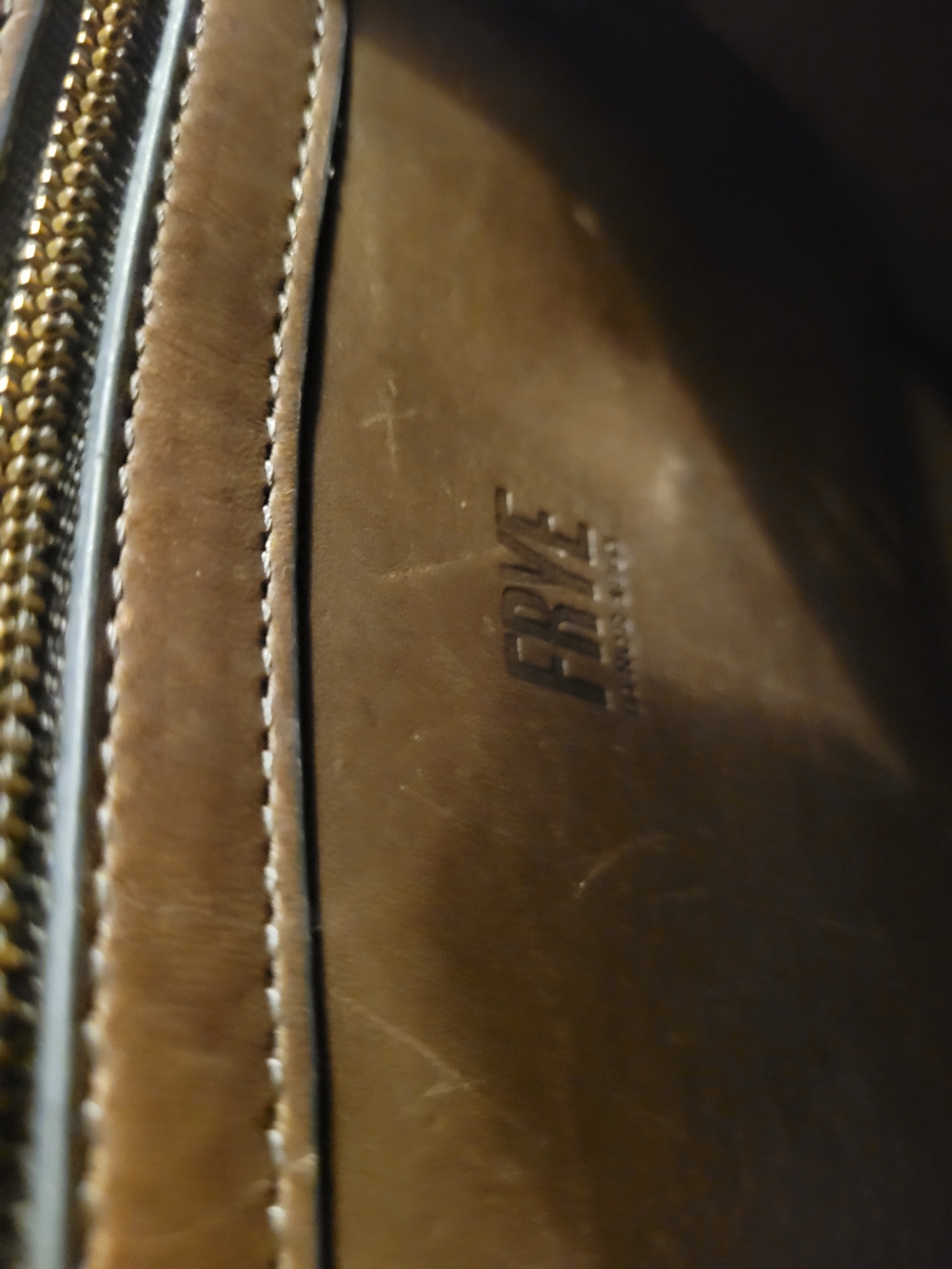 FRYE Large Leather Backpack - Picture 5 of 7